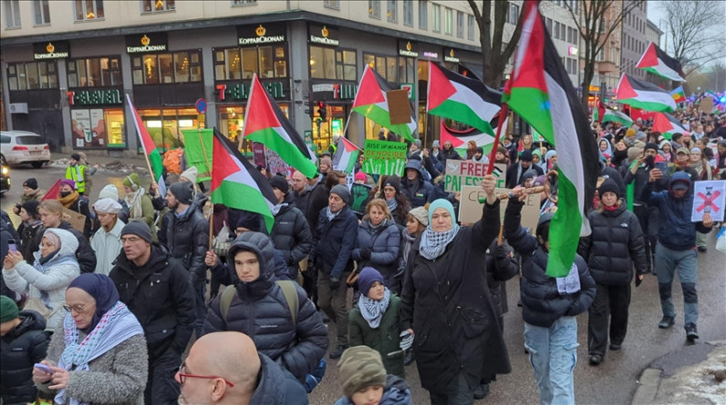 الآلاف يتظاهرون في باريس وستوكهولم وبرلين رفضا للحرب على غزة (فيديو)
